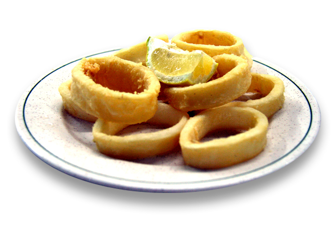 Calamares a la romana Las Dunas